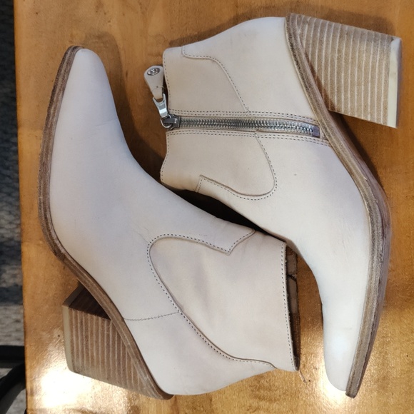 Rag and Bone razor boots size sip creme colored size 36.5 - Picture 8 of 12